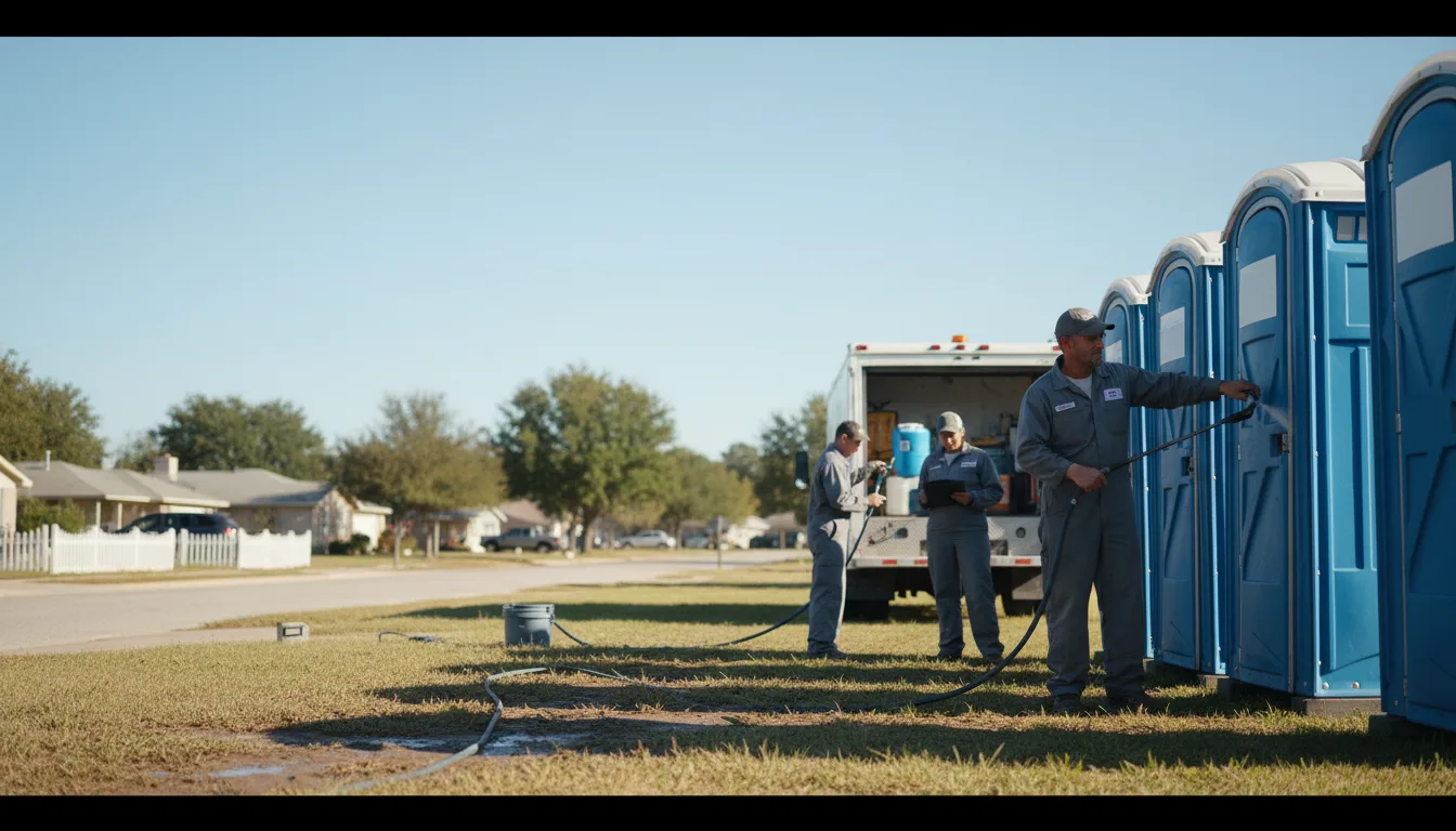 Long-Term Portable Toilet Rental in Saint Anne, IL near me